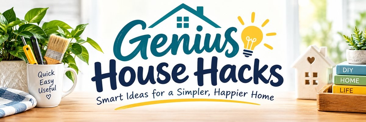 Genius House Hacks: Smart Ideas for a Simpler, Happier Home